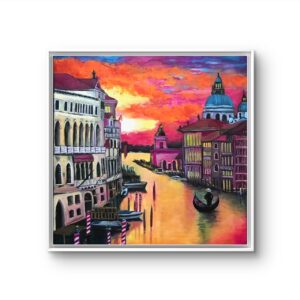 Gemälde von Venedig von Monira Art