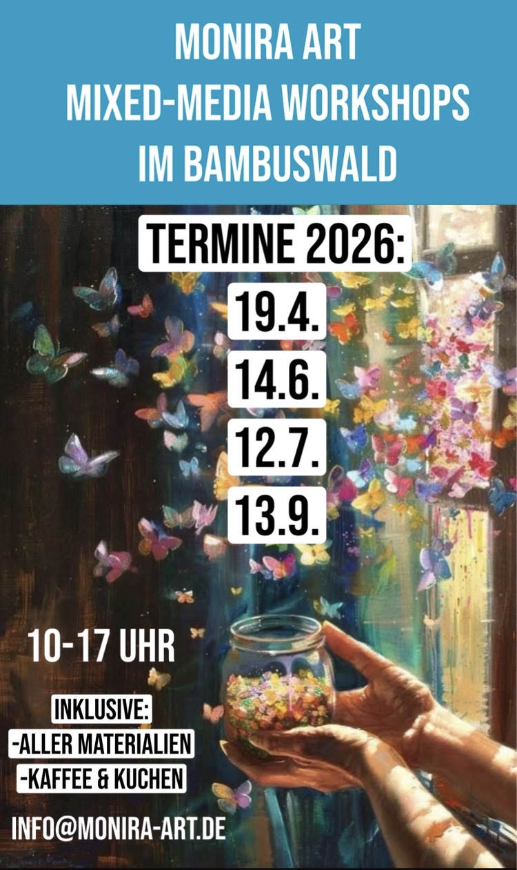 Monira Art Workshop Termine 2026