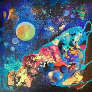 Monira Art Universe painting