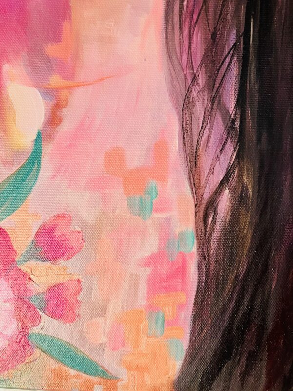 Oil Painting: Dreaming of love - Sold – Bild 5