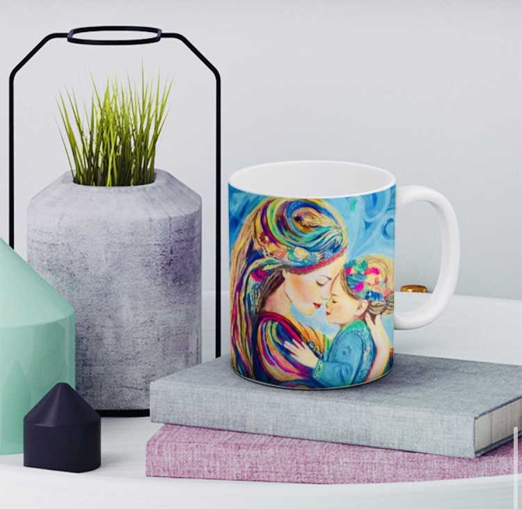 Kunsttasse von Monira Art