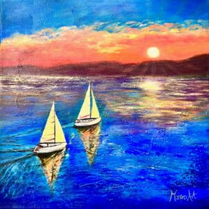 Segelboote auf dem Bodensee